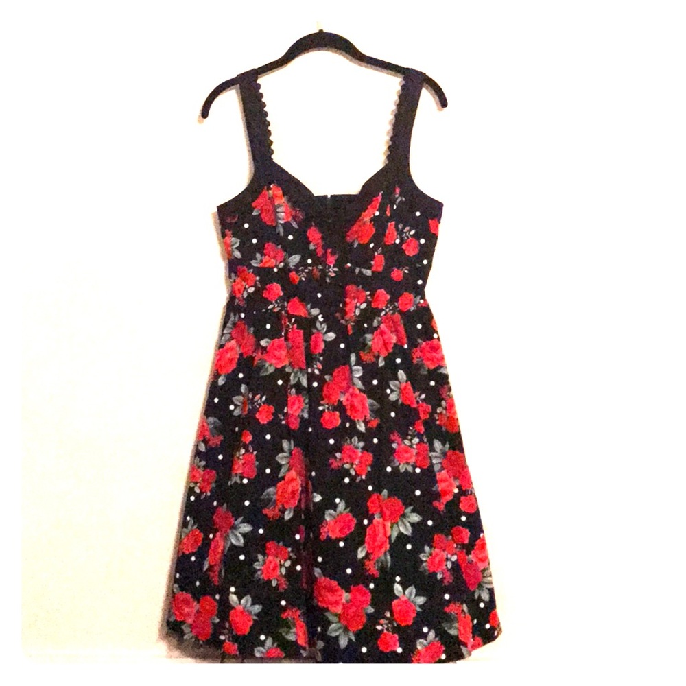 Floral skater dress